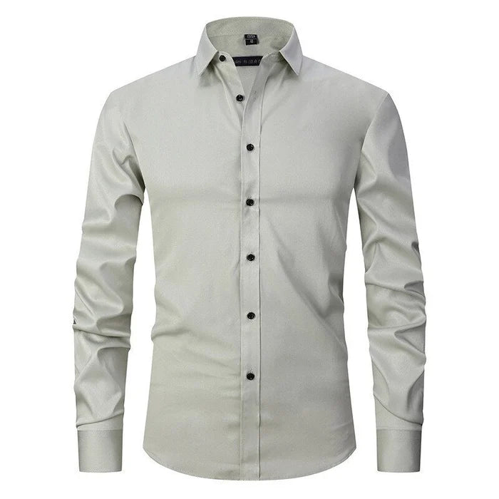Adrian | Men’s Formal Wear Stretch Shirt with Button Front