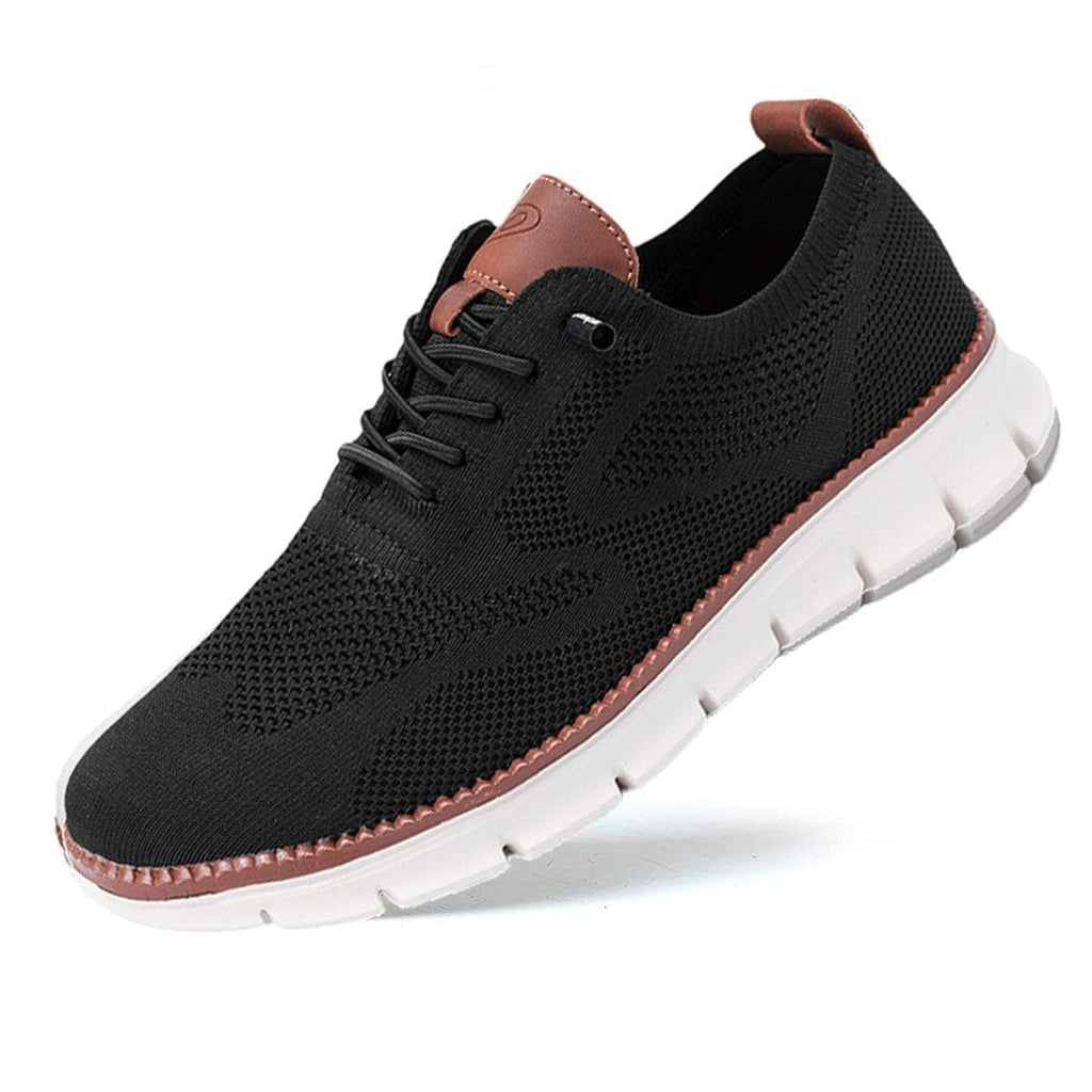 James | Men's Knit Sneakers with Flex Grip Sole