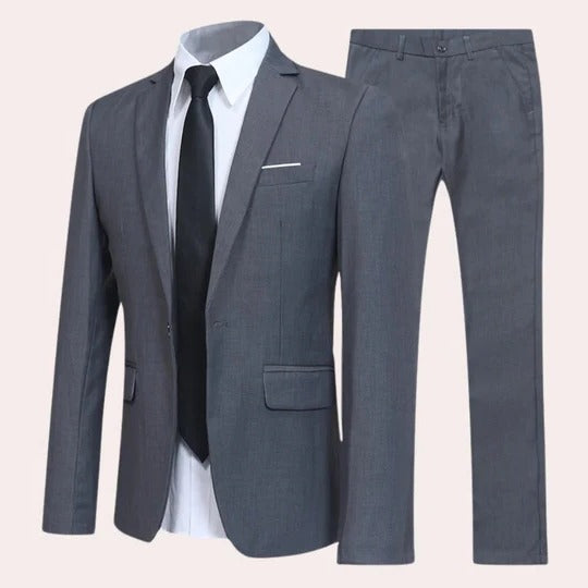 Felix | Men’s Classic Two Piece Suit with Notch Lapel