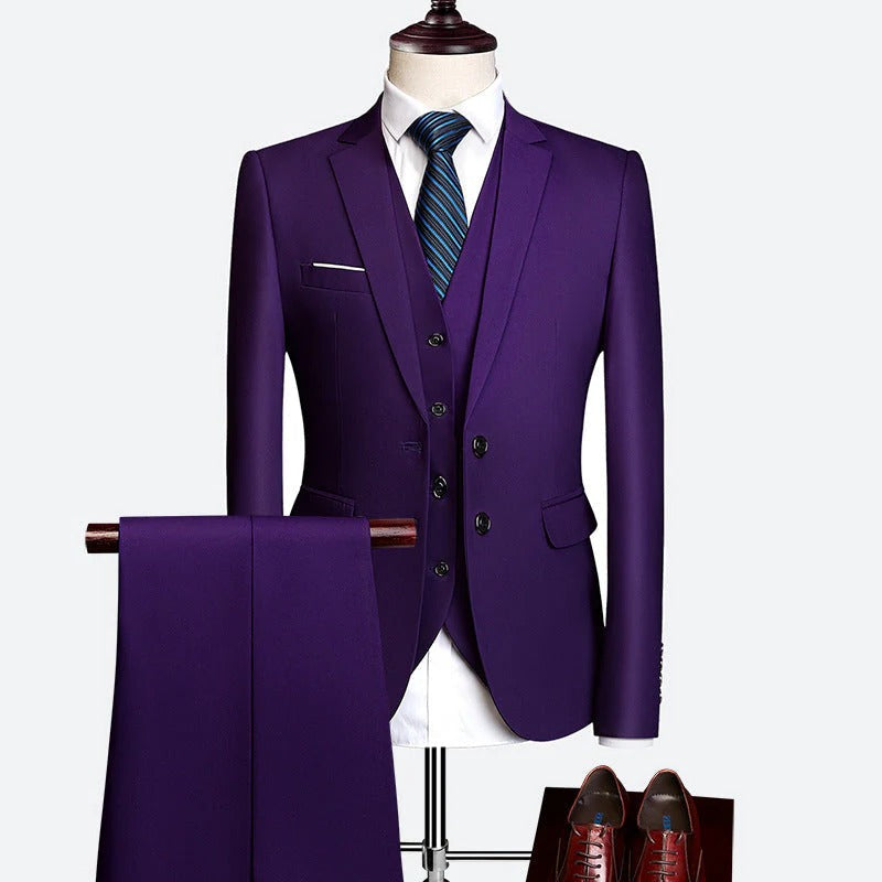 Theo | Men’s Spring 3-Piece Suit with Waistcoat
