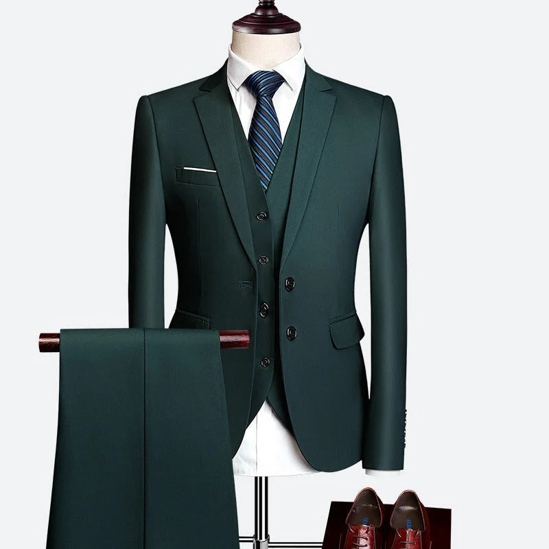 Theo | Men’s Spring 3-Piece Suit with Waistcoat