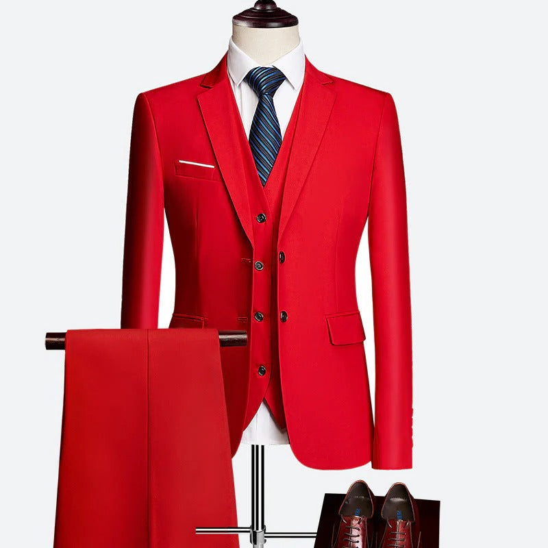 Theo | Men’s Spring 3-Piece Suit with Waistcoat