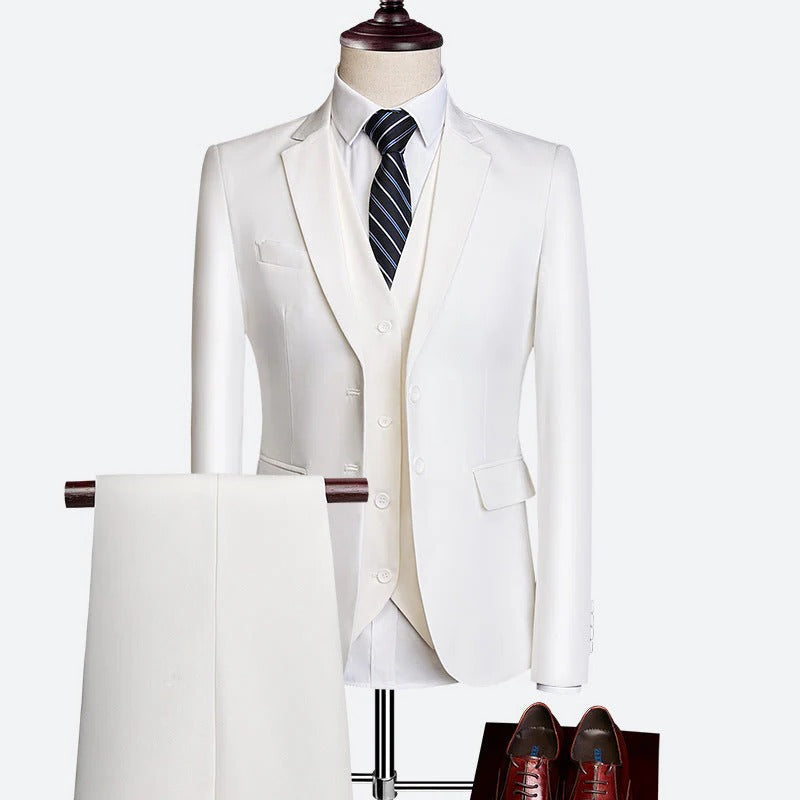 Theo | Men’s Spring 3-Piece Suit with Waistcoat
