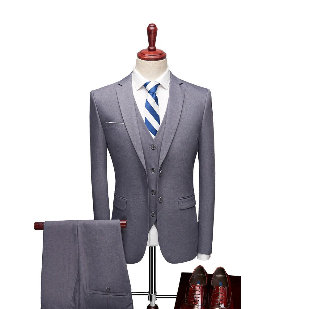 Theo | Men’s Spring 3-Piece Suit with Waistcoat