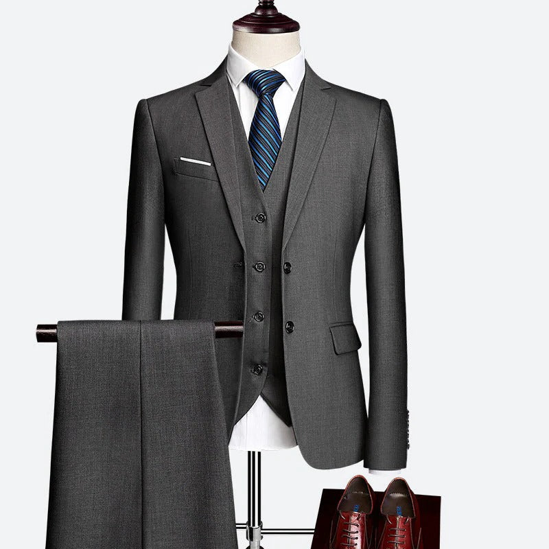 Theo | Men’s Spring 3-Piece Suit with Waistcoat