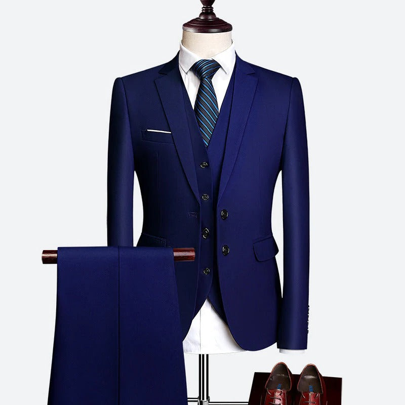 Theo | Men’s Spring 3-Piece Suit with Waistcoat