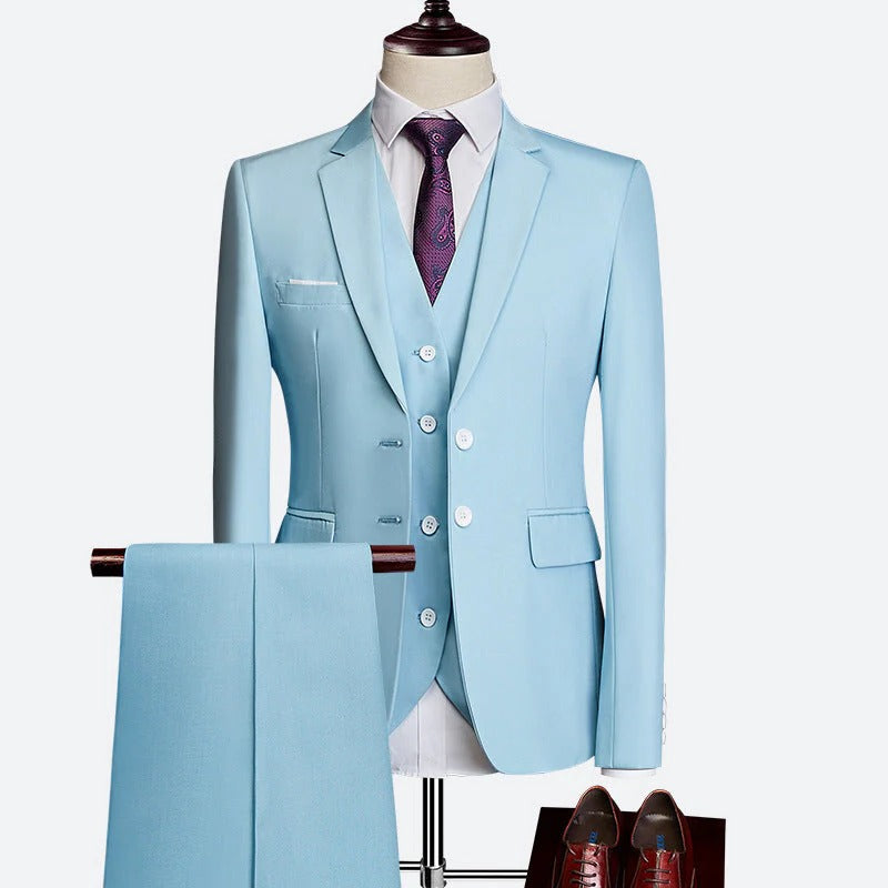 Theo | Men’s Spring 3-Piece Suit with Waistcoat