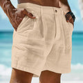 Grayson | Men’s Casual Pleated Shorts with Side Pockets