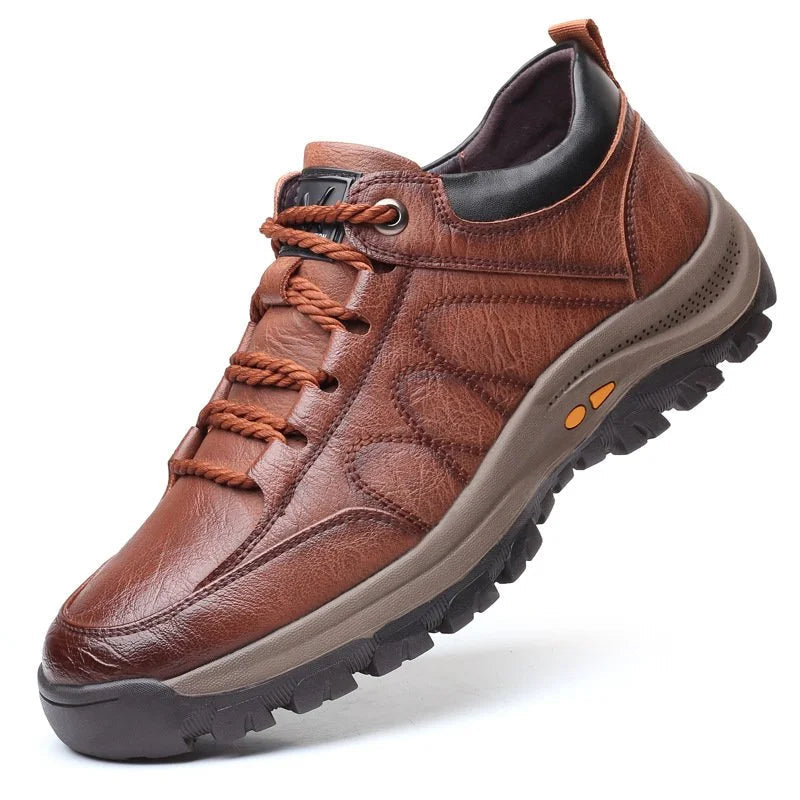 Zachary | Men's Classic Sneakers with Rugged Sole