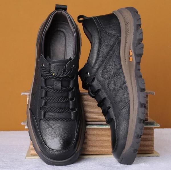 Zachary | Men's Classic Sneakers with Rugged Sole