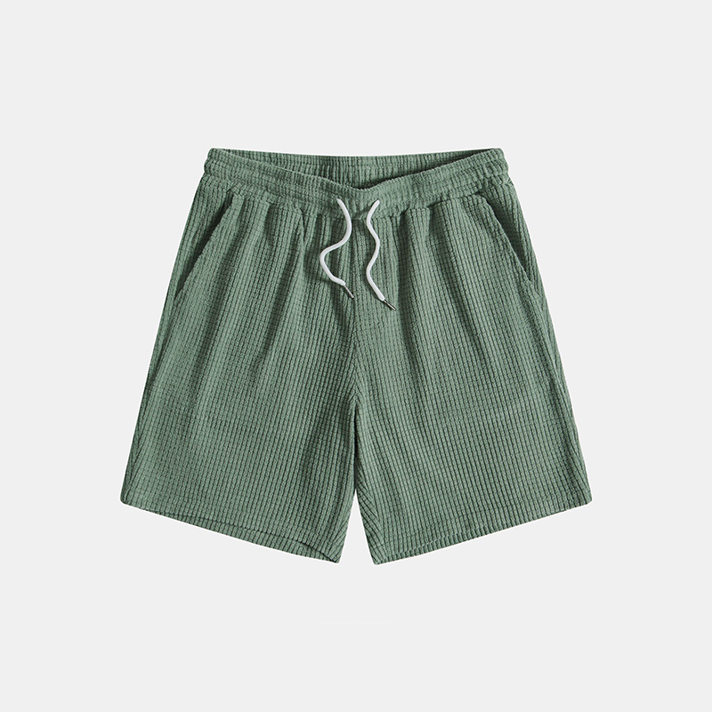 Garrett | Men’s Casual Short Sleeve Two Piece Set with Drawstring Shorts