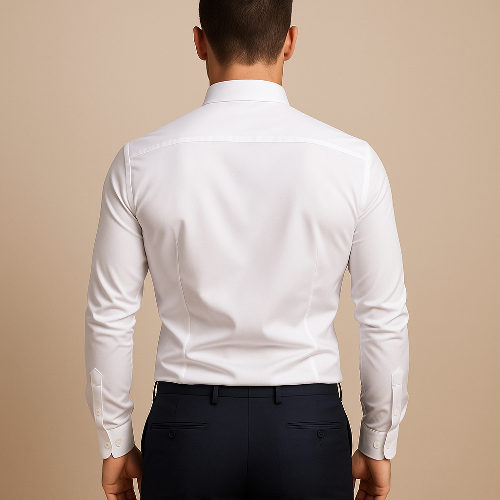 Luka | Men's Formal Wear Button-Up Shirt with Contrast Cuffs
